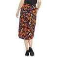 thumbnail image 2 of NYDJ womens  Tropical Waves Midi Skirt, XXS, 2 of 3