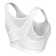 thumbnail image 2 of Guiexla Women Sports Vest Bra Wireless Good Breathability V Neck Elastic Front Closure Quick Dry Push Up Anti-snagging Shockproof Yoga Jogging Bra, 2 of 8