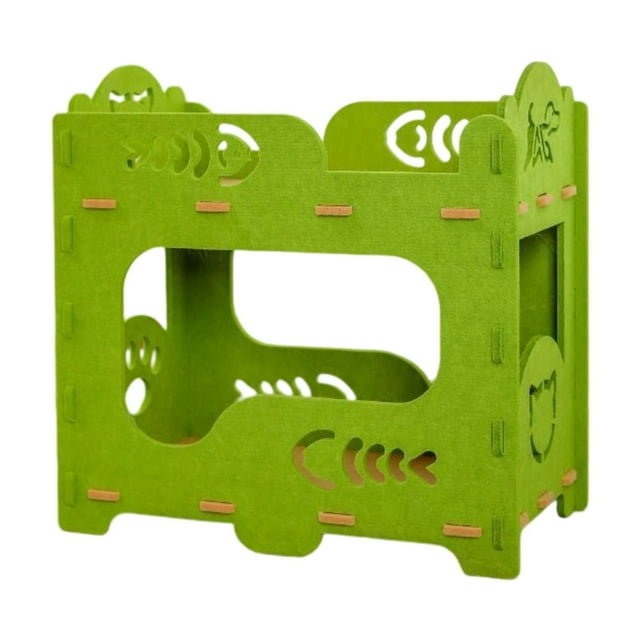 Cama de fieltro para gatos, casa para gatitos, suministros para mascotas, lavable, para exteriores, para el hogar 52 cm x 29 cm x 53 cm
