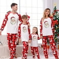 thumbnail image 6 of Family Matching Christmas Pajamas Sets Pants Holiday Graphic Long Sleeve Crewneck Sleepwear Party 2 Piece Pjs Outfits Comfy Cute Loungewear for Men Women Couples, 6 of 6