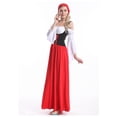 thumbnail image 1 of Disfraz de Oktoberfest Macarena Rojo Largo, 1 of 8