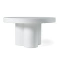 thumbnail image 5 of Modrest Bruni - Modern White Concrete Coffee Table, 5 of 8