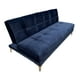 thumbnail image 1 of Sofá Cama Reclinable Okis Azul, 3 Posiciones, SALVANTO, 1 of 8