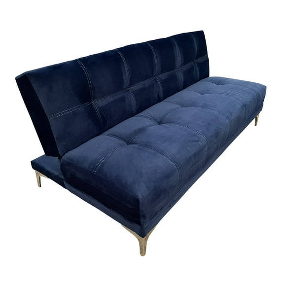 Sofá Cama Reclinable Okis Azul, 3 Posiciones, SALVANTO