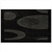 Couristan Cosmoros Yoruba 6' x 9' Black Area Rug