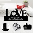 thumbnail image 6 of KAINSY Personalized Desk Name Plate, Custom Family Name Plate for Desk, Metal Sign Name Tags, Personalized Desk Accessories, Desk Decorations for Women, Appreciation Gifts for Teacher Couple Wife, 6 of 8