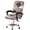 color16, variant on Stretch Printed Office Computer Chair Covers, Universal Desk Rotating Chair Slipcovers Removable Washable, Soft Fit Anti-Dust Spandex Protector Cover with Zipper