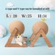 thumbnail image 1 of Pelota para rascar gatos, juguete para gatitos, cuerda de Sisal, tablero de bolas, patas de molienda, rascador para gatos, juguetes para mascotas resistentes al desgaste, suministros para muebles Gao Jinjia LED, 1 of 2
