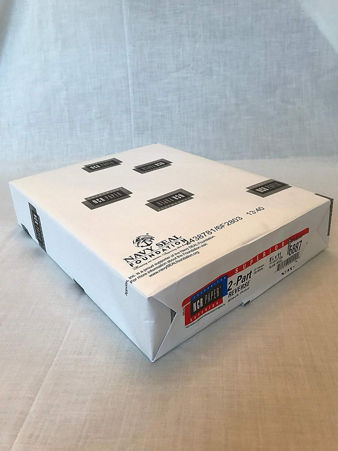 8-1/2 x 11" Laser Carbonless 2 Part Paper - Ream - Straight
