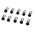 thumbnail image 2 of LOVIVER 10Pcs 220V Black Rubber Toggle Switch Waterproof Cover s Fits 12mm Screw, 2 of 4