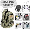 thumbnail image 6 of Jeiento Camo Fish Kids School Backpack for Boys 8-12 Just A Boy Who Loves Bass 17 Inch Backpack Large Capacity Water-Resistant Polyester Bag for Elementary School, Travel, Hiking, 6 of 7