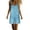 Light Blue, variant on Women's Y2K Denim Shortalls Low-Cut Button Front Wide Leg Loose Bib Jean Overalls Shorts Pants Romper Jumpsuits with 2 Front Pockets Light Blue S