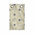 thumbnail image 1 of Food Hanging Pocket Organizer, Pastel Tone Design of Coffee Cups and Bitten Donuts Illustration, Printed Polyester Storage Bag with Pockets, 9" x 27", Champagne Cocoa, 1 of 2