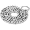 thumbnail image 2 of Cadena De Castigo Collar Estrangulador Adiestra Perros Acero, 2 of 5