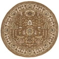 thumbnail image 2 of SAFAVIEH Classic Eleanora Oriental Wool Area Rug, Gold/Beige, 3'6" x 3'6" Round, 2 of 8