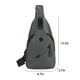 thumbnail image 3 of RKSTN crossbody bags for women Sling Bag For Women & Men Crossbody Backpack With Headphone Hole Chest Bag Daypack Crossbody For Travel Sport Hiking, 3 of 7