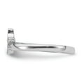 thumbnail image 3 of Auriga 925 Sterling Silver Rhodium-plated Multi-color Enameled Cat Ring for Women Size- 3, 3 of 6