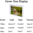thumbnail image 2 of Coolnut 500 PCS Jigsaw Puzzles, Artwork Gift for Adults Teens Cute Golden Retriever Sitting in The Outside Wooden Puzzle Games, 20.5" x 14.9" 500 Pieces, 2 of 6