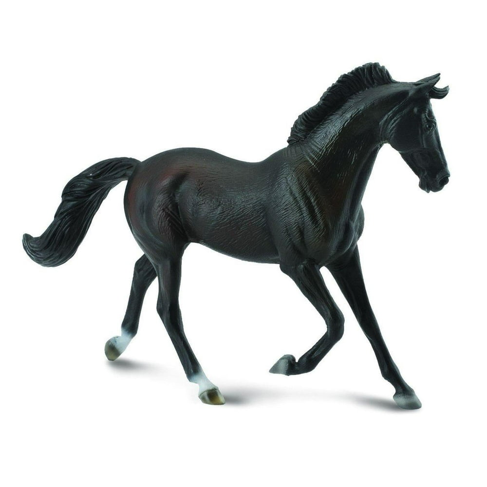 Breyer CollectA Series Black Thoroughbred Mare Model Horse Walmart