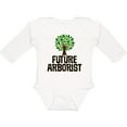 thumbnail image 3 of Inktastic Future Arborist Tree Cultivator Boys or Girls Long Sleeve Baby Bodysuit, 3 of 5