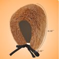 thumbnail image 2 of Diufon Women's Winter Warm Hat Thickened Windproof Ear Covered Hats Fleece Lined Ski Cap with Bow Tie, 2 of 2