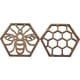 thumbnail image 1 of Small Christmas Ornament Balls Crafts DIY Bee Honeycomb Wooden Bee Decoration Multi-purpose Creative Be Combined Can Festival Decorations Desktop Ornament Abstract Sculptures Bear, 1 of 5