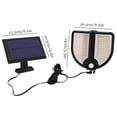 thumbnail image 2 of VONKY Solar Powered Light With Remote Control Induction Separated Wall Lamp Decorative Lighting Outdoor Street Road, 2 of 9