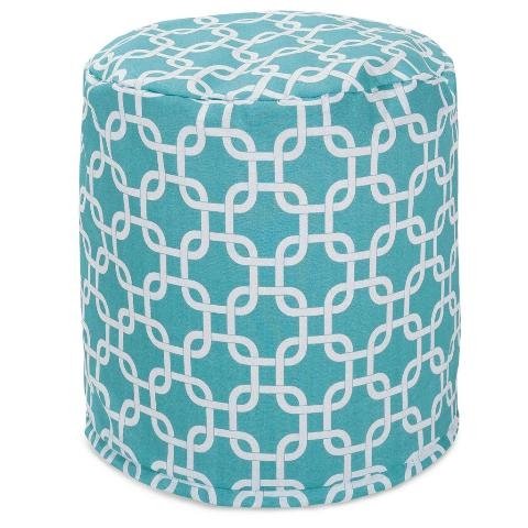 Majestic Home Goods Links Indoor / Outdoor Pouf