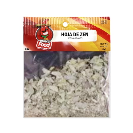 Picante Food Hojas De Zen Senna Leaves - 0.25 oz (Pack Of 12)
