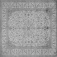 thumbnail image 1 of Ahgly Company Indoor Square Persian Gray Traditional Area Rugs, 6' Square, 1 of 1