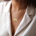 thumbnail image 3 of Angel Number Pendant Choker - Numerology Jewelry for Women, 3 of 5