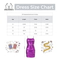 thumbnail image 3 of 2Bunnies Girls' 8-14Y Tween Teen Bodycon Spaghetti Strap Party Dance Metallic Mini Dress, 3 of 5