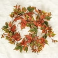 thumbnail image 5 of 2 Pack Fall Maple Garland - 6.5ft/Piece Artificial Fall Foliage Garland Autumn Decor for Home Wedding Party, 5 of 5