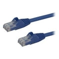 thumbnail image 1 of StarTech.com 10ft CAT6 Ethernet Cable, 10 Gigabit Snagless RJ45 650MHz 100W PoE Patch Cord, CAT 6 10GbE UTP Network Cable w/Strain Relief, Blue, Fluke Tested/Wiring is UL Certified/TIA - Category 6 - 24AWG (N6PATCH10BL) - Patch cable - RJ-45 (M) to RJ-45 (M) - 10 ft - CAT 6 - snagless - blue - for P/N: GLCTEST, IES101G2SFPW, IES81GW, USB2001EXT2NA, USB2002EXT2NA, USB2004EXT2NA, 1 of 4