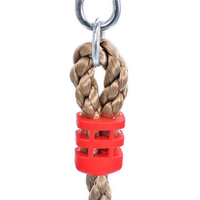 mmirethe 1 pair Adjustable Swing Rope Extension Rope Swing Accessories for Children Outdoor Garden Swings
