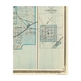 thumbnail image 4 of Historic City Map - Vincennes Sullivan Merom Carlisle Indiana - Baskin 1876 - 23 x 28 - Vintage Wall Art, 4 of 5