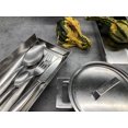 thumbnail image 5 of SAUTE PAN 2 HANDLES WITH LID CM.28 ATT.PEWTER, 5 of 5