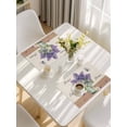 thumbnail image 5 of Purple Lavender Placemats Set of 12, Spring Floral Daisy Butterfly Leaves Beige Placemats for Dining Table, Place Mats for Kitchen Tabletop, Waterproof Wipeable Dining Table Mats Set, 5 of 9