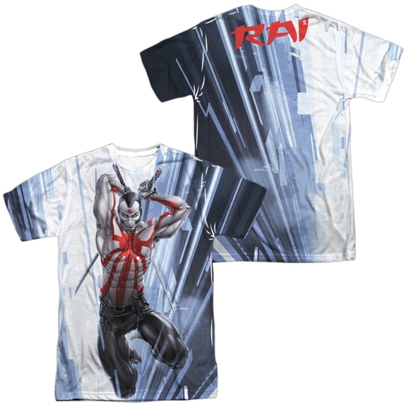 Rai - Cyber Jump (Front/Back Print) - Short Sleeve Shirt - Large