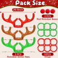 thumbnail image 2 of Juego de Lanzamiento de Anillos Inflable de Reno iGeeKid 3pack-Inflatable deer hat 15 Piezas, 2 of 5