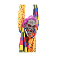 thumbnail image 3 of 5.6 Ft Halloween Hanging Animated Talking & Shaking Scary Clown with Chain, Touch Activated for Decor, 3 of 5