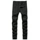 thumbnail image 2 of Pantalones largos a rayas para hombre, pantalones de traje ajustados y elásticos, pantalones casuales, pantalones para hombre, 2 of 6