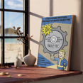 thumbnail image 3 of Impresiones y carteles de buena calidad del juego Fallout 3 4 Adhesivos de papel resistentes al agua Adhesivos de pared para cafeterías y bares, 3 of 5