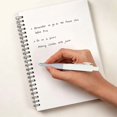 Gel Pens, Retractable Black Ink Fine Point Ball Gel Pen for Journaling ...