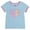 Supergirl, light blue, variant on DC Comics Justice League Wonder Woman T-Shirt Logo Little Kid to Big Kid