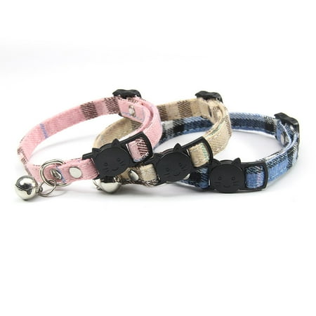 Collier De Chat Avec Boucle A Degagement Rapide Reglable Collier De Chaton Avec Cloche Walmart Canada