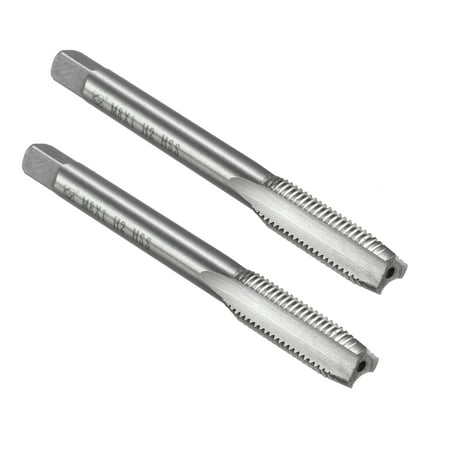 

Unique Bargains 2Pcs Metric M8x 1mm Pitch Thread Plug Tap HSS for Threading Drill