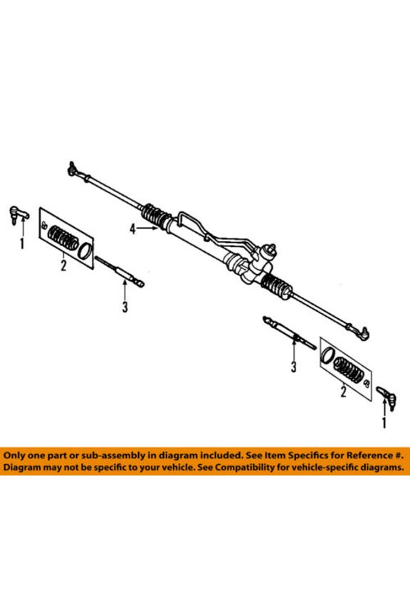 Chevrolet GM OEM 10-11 Aveo5 Steering Gear-Inner Tie Rod End 95961355