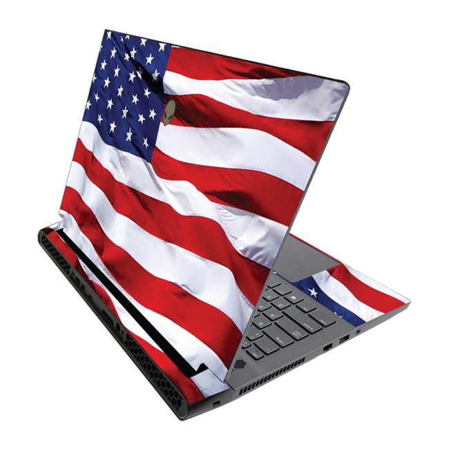 MightySkins ALWM17R320-American Flag Skin for Alienware M17 R3 2020 ...