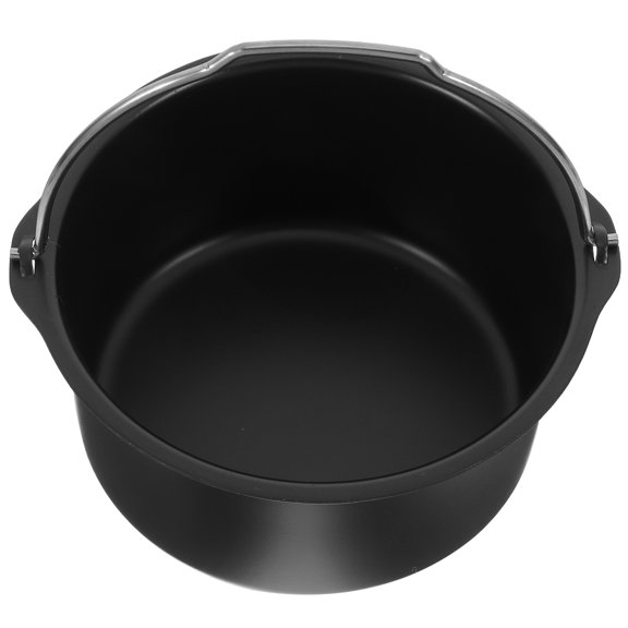 Raindrops Non-Stick Steel Fry Basket and Round Cake Baking Pan for Small Kitchens, 1-Piece Cookware Set